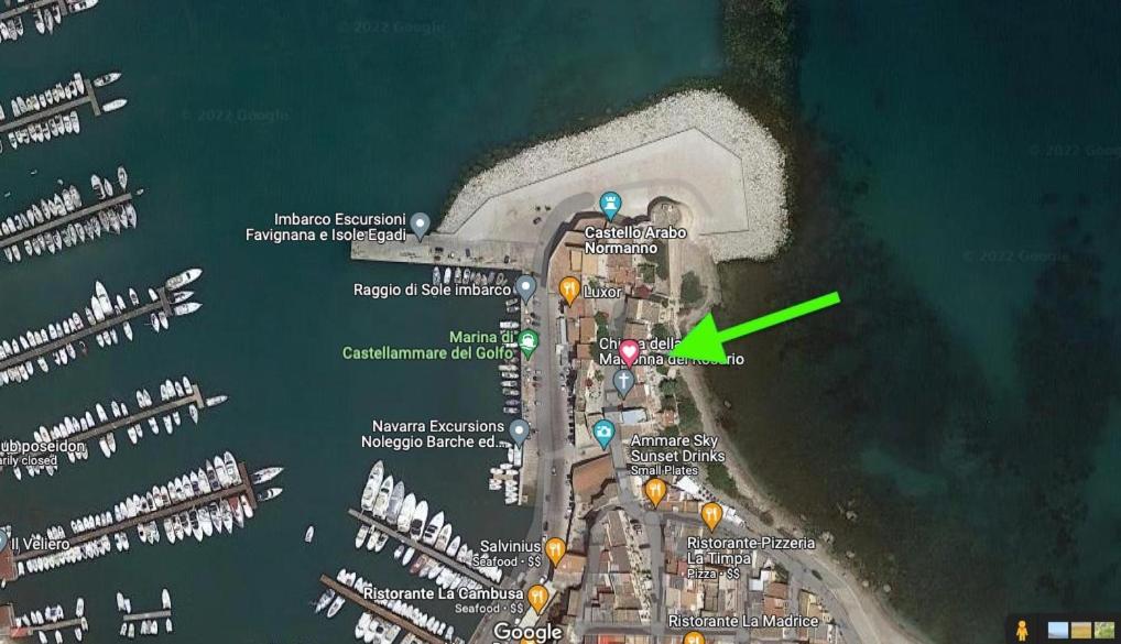 Castello A Mare Apartamento Castellammare del Golfo Exterior foto